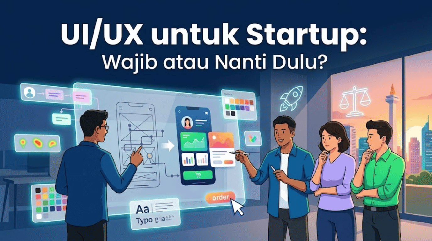 UI/UX untuk Startup: Wajib atau Nanti Dulu?