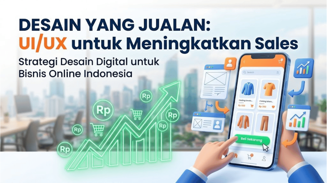 Desain yang Jualan: UI/UX untuk Meningkatkan Sales