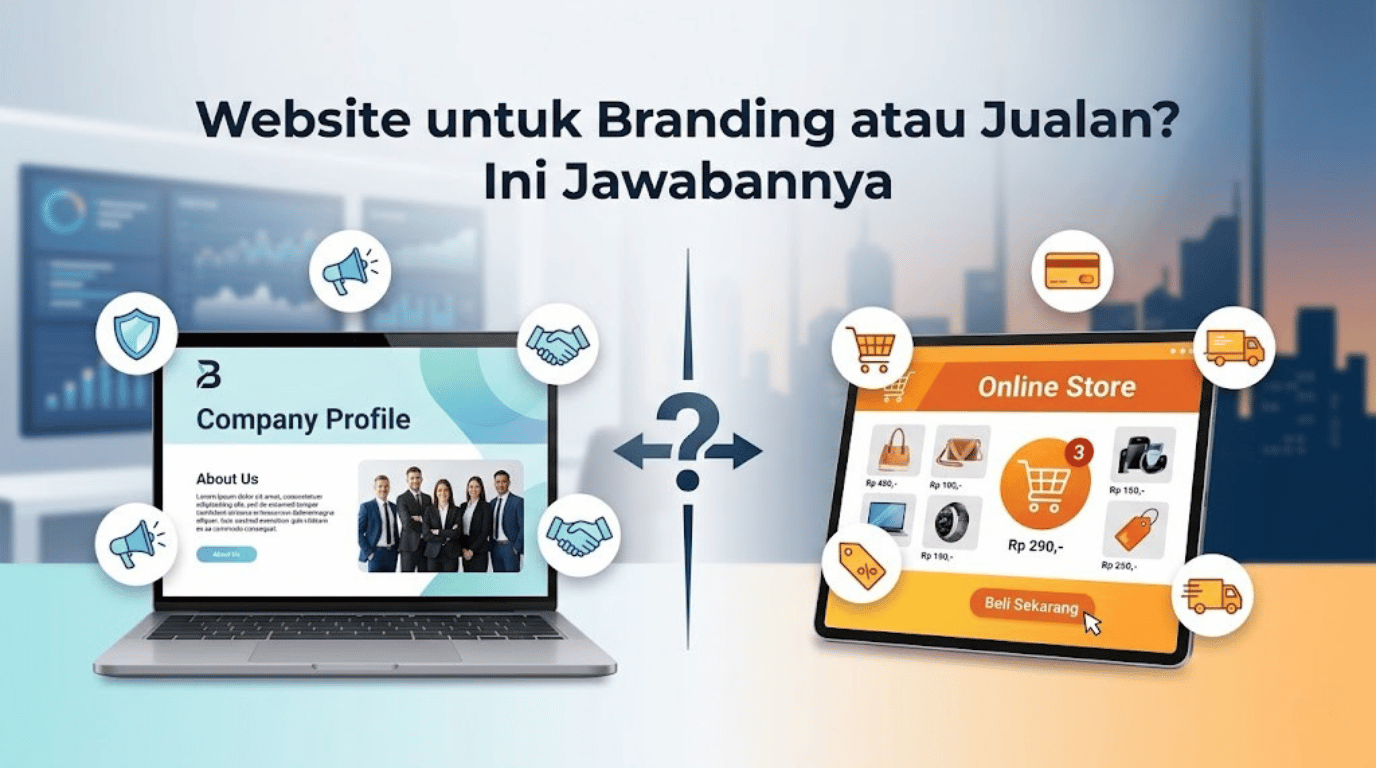 Website untuk Branding atau Jualan? Ini Jawabannya