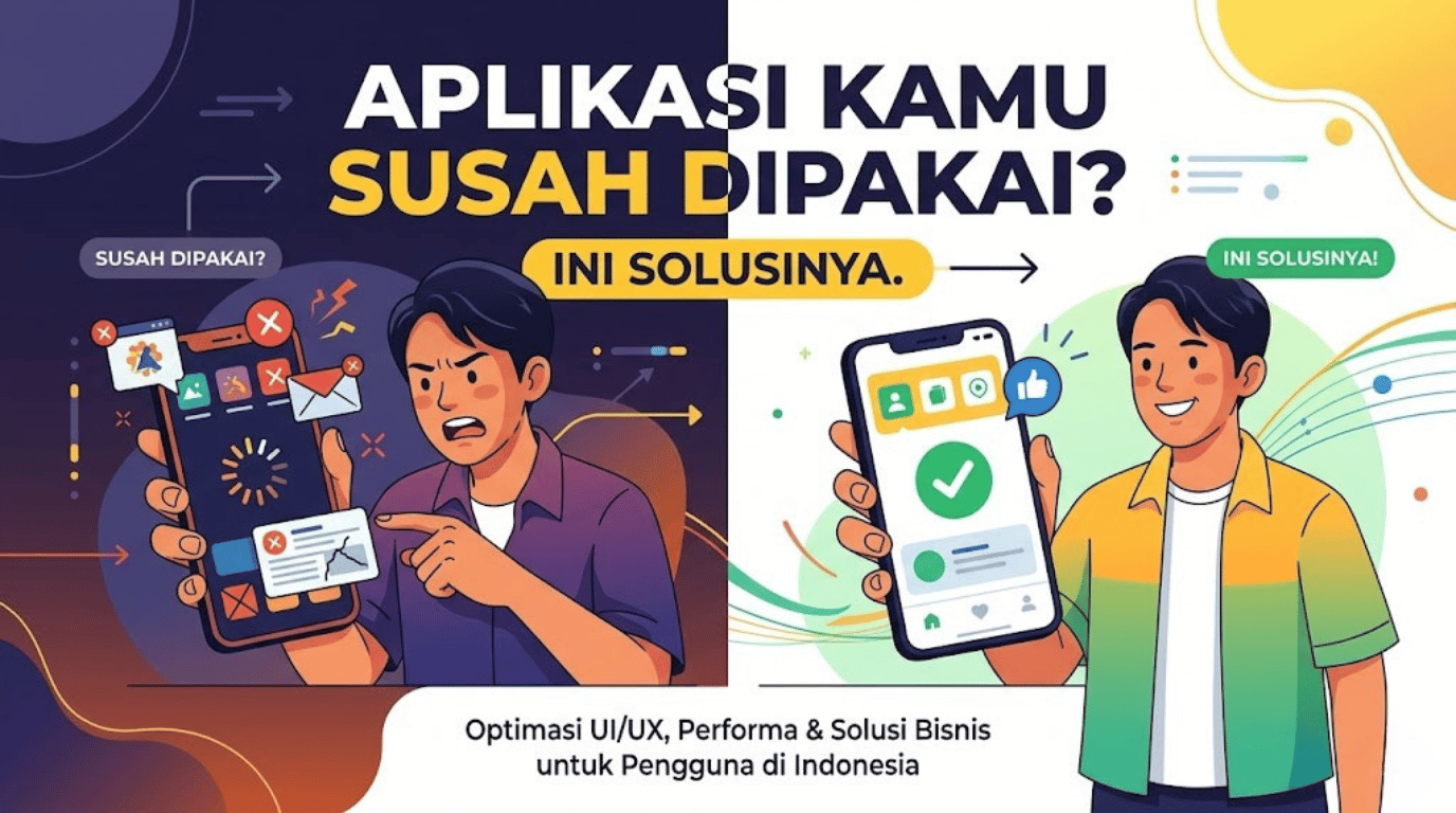 Aplikasi Kamu Susah Dipakai? Ini Solusinya
