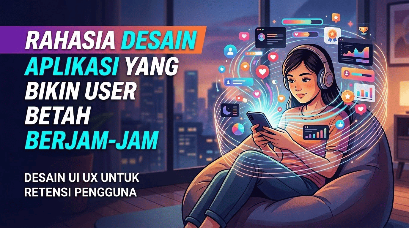 Rahasia Desain Aplikasi yang Bikin User Betah Berjam-Jam