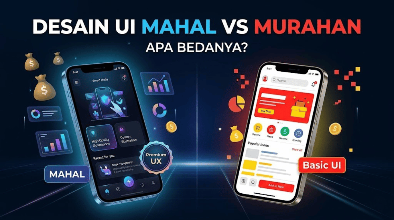 Desain UI Mahal vs Murahan, Apa Bedanya?