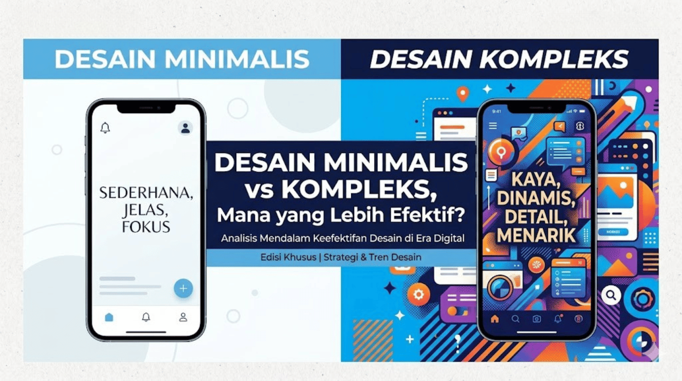 Desain Minimalis vs Kompleks, Mana yang Lebih Efektif?