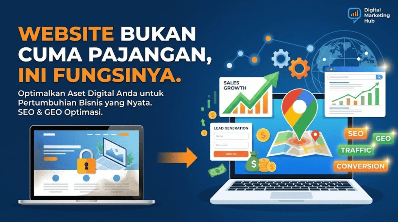 Website Bukan Cuma Pajangan, Ini Fungsinya