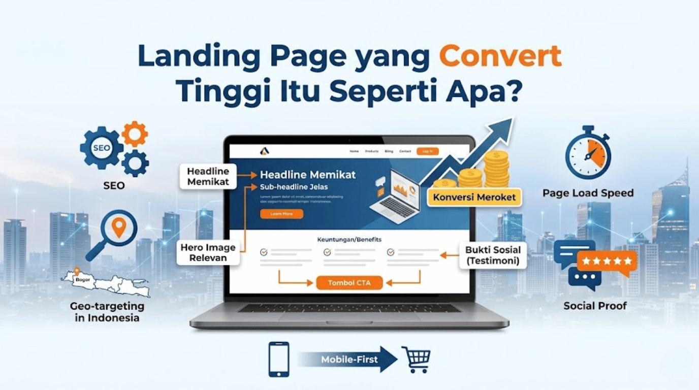 Landing Page yang Convert Tinggi Itu Seperti Apa?