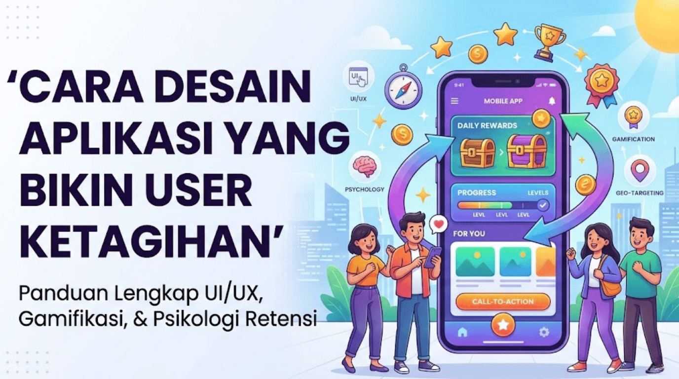 Cara Desain Aplikasi yang Bikin User Ketagihan