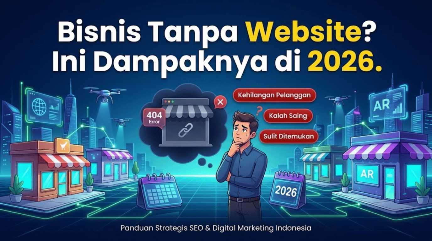Bisnis Tanpa Website? Ini Dampaknya di 2026