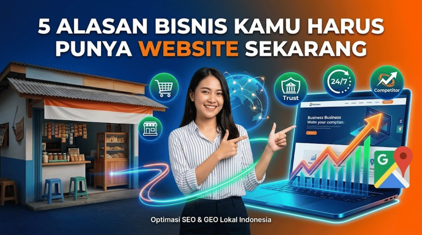 5 Alasan Bisnis Kamu Harus Punya Website Sekarang