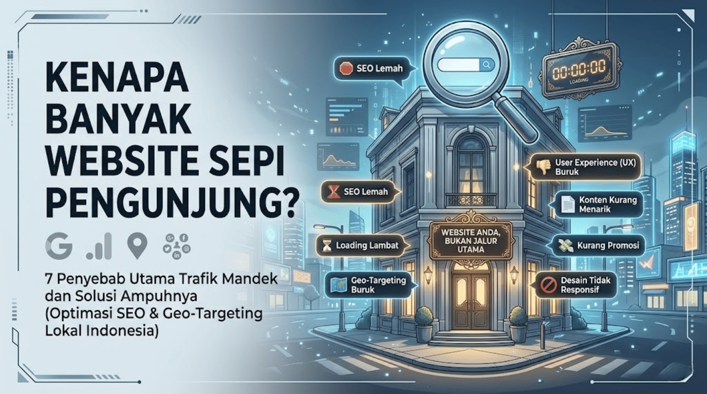 Kenapa Banyak Website Sepi Pengunjung
