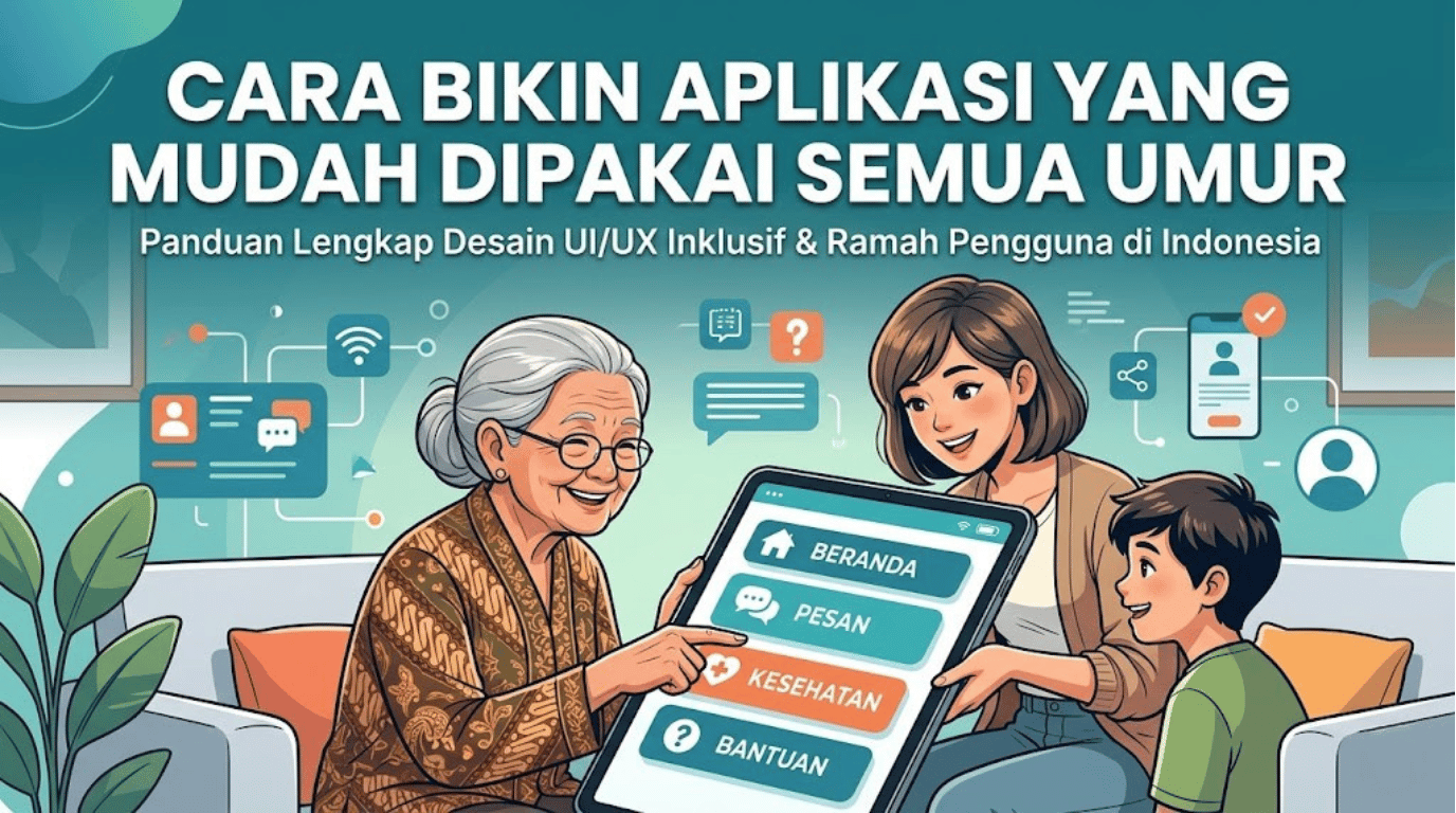 Cara Bikin Aplikasi yang Mudah Dipakai Semua Umur