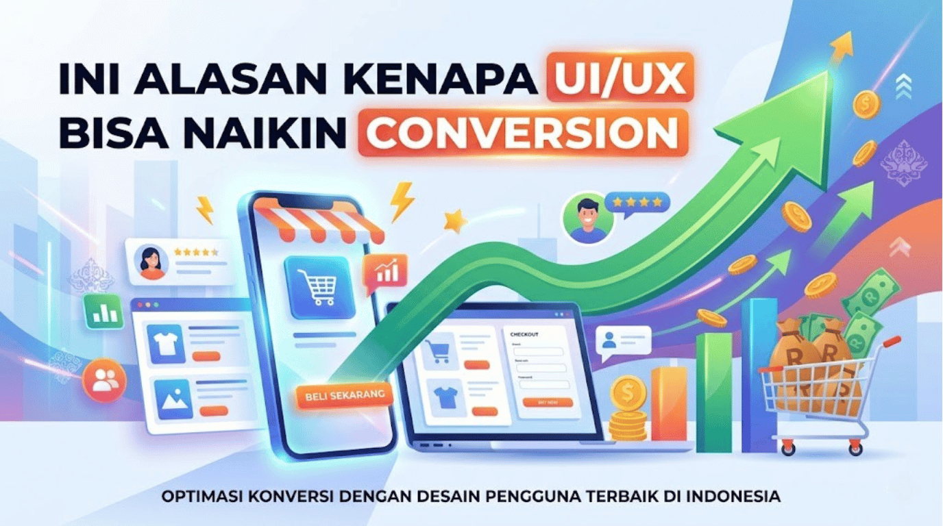 Ini Alasan Kenapa UI/UX Bisa Naikin Conversion
