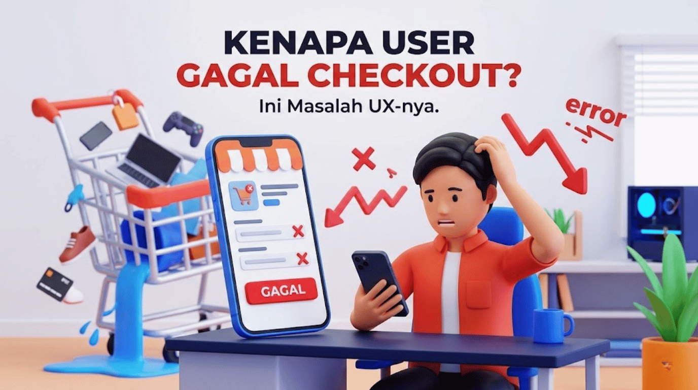 Kenapa User Gagal Checkout? Ini Masalah UX-nya