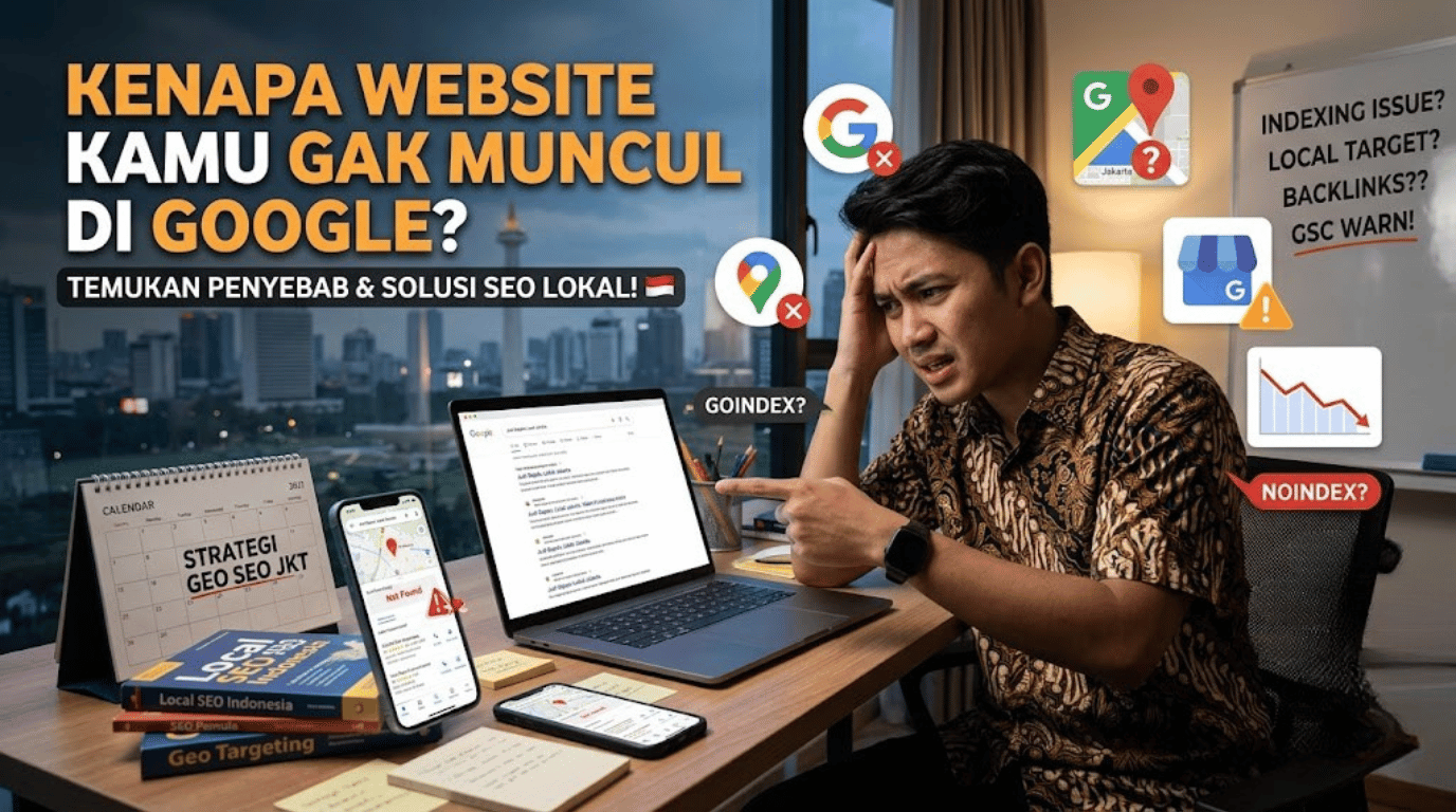 Kenapa Website Kamu Gak Muncul di Google?