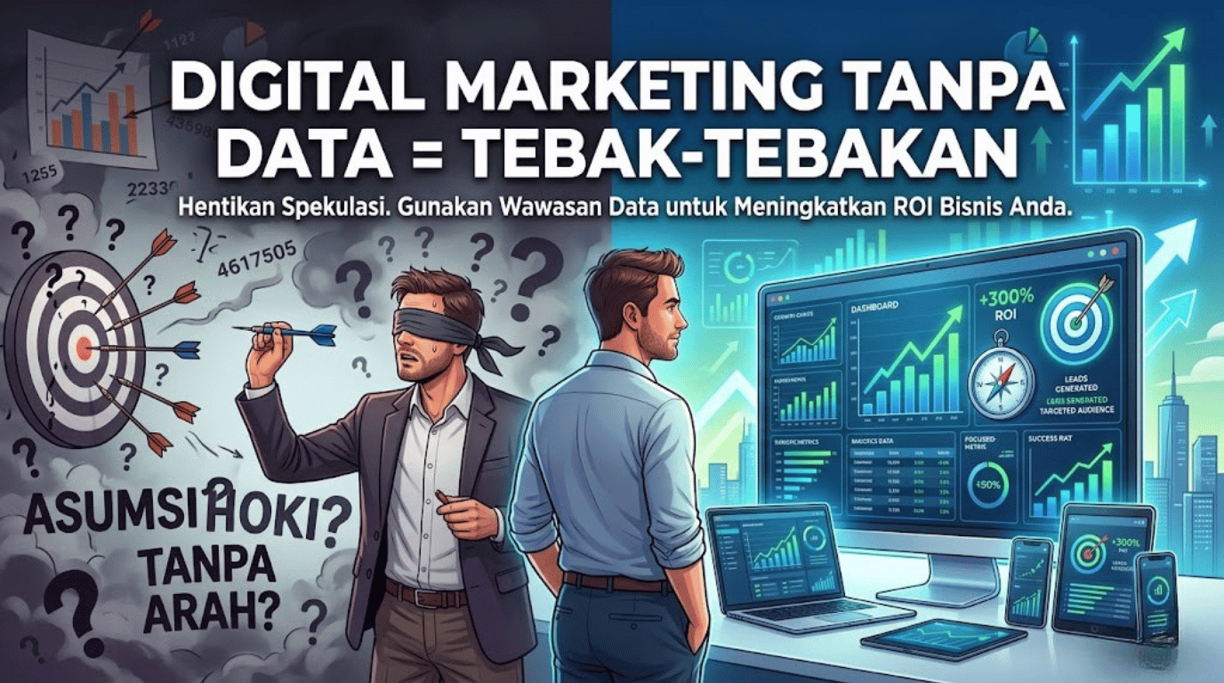 Digital Marketing Tanpa Data = Tebak-Tebakan