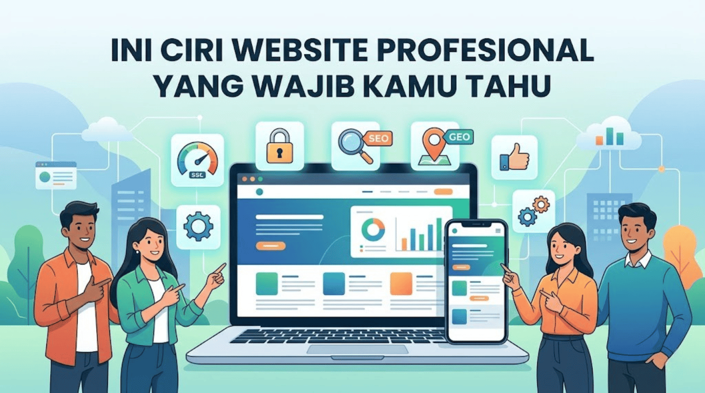 Ini Ciri Website Profesional yang Wajib Kamu Tahu