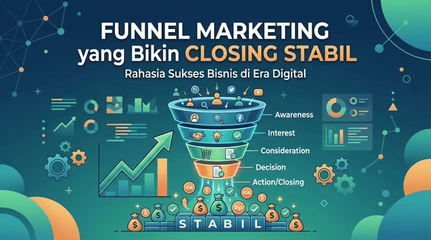 Funnel Marketing yang Bikin Closing Stabil