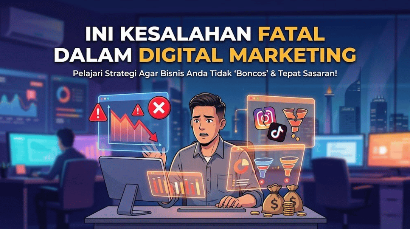 Ini Kesalahan Fatal dalam Digital Marketing