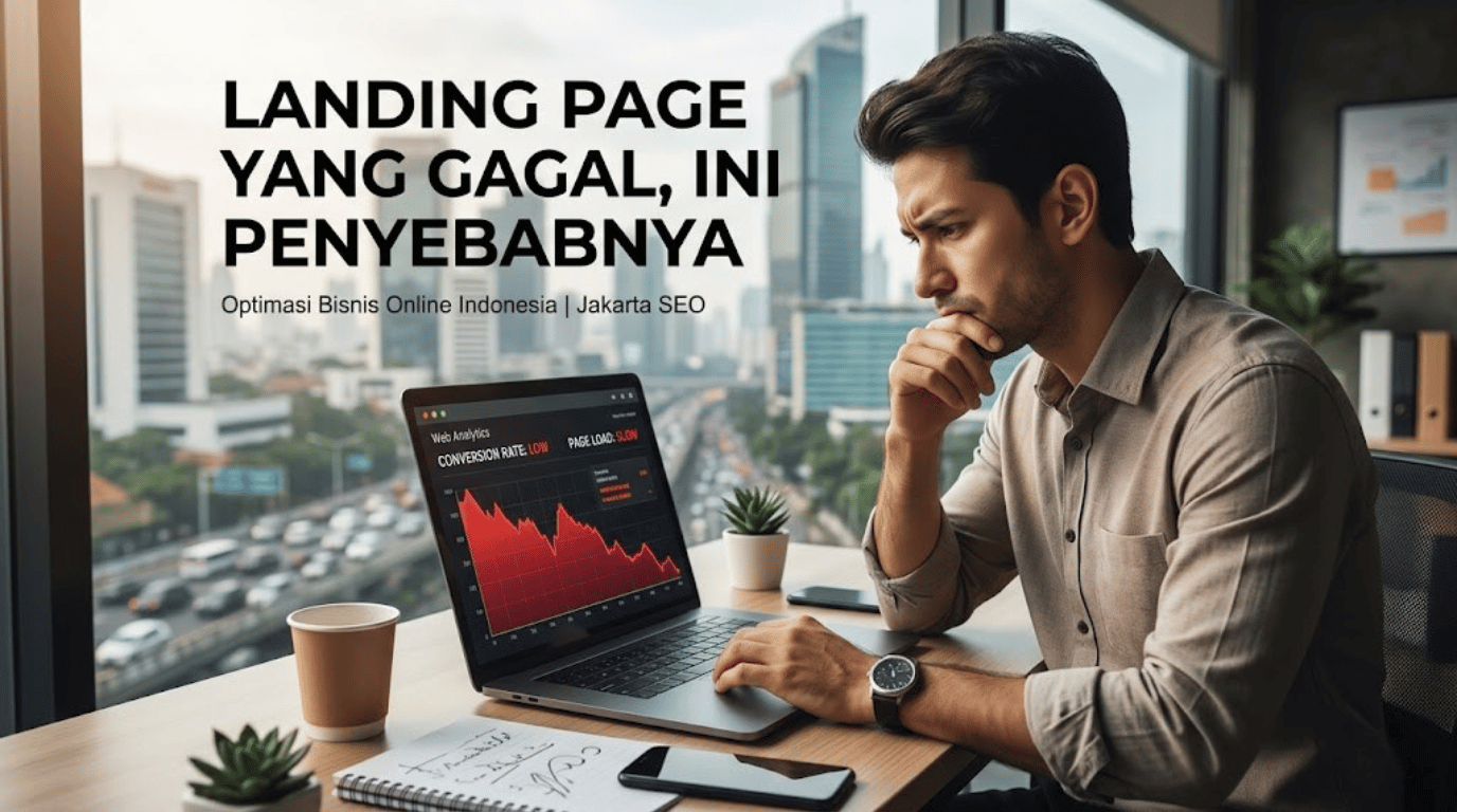 Landing Page yang Gagal, Ini Penyebabnya