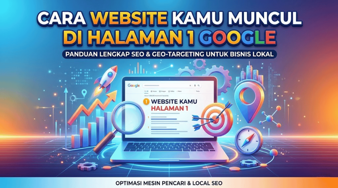 Cara Website Kamu Muncul di Halaman 1 Google