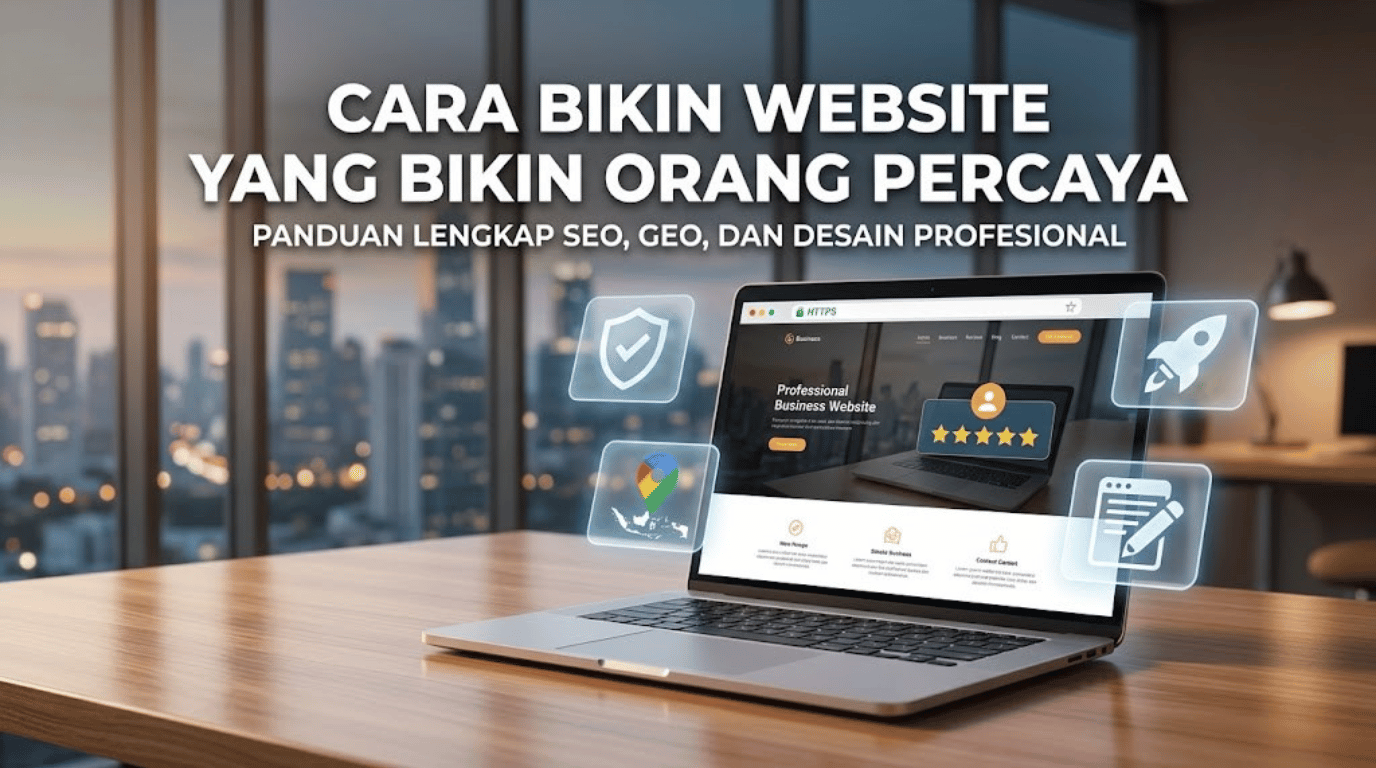 Cara Bikin Website yang Bikin Orang Percaya